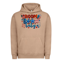 Pigment Burro boom boom baby 4th of july Urban Hoodie - BarkalooDesign