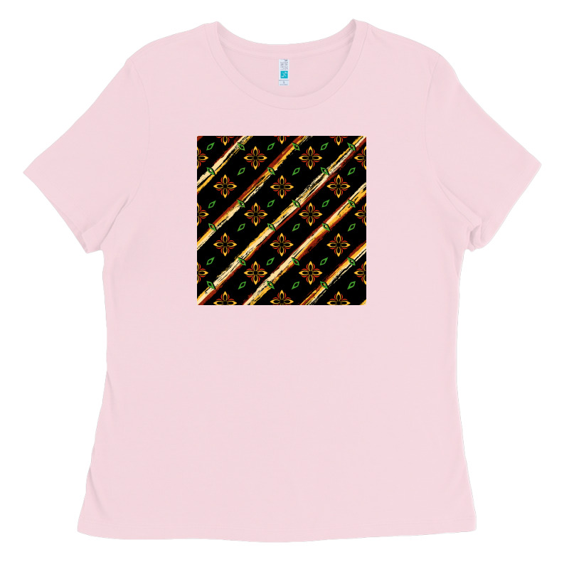 African Floral Seamless Pattern Ladies Tee by BundleAndBundleShop | Teevron