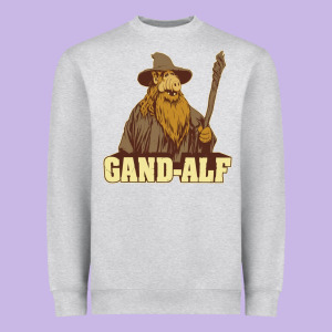 Gand Alf Heavyweight Sweatshirt Designed By Tuandangui