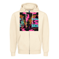 Sandshell freedom rocks seamless pattern Zipper Hoodie - BundleAndBundleShop