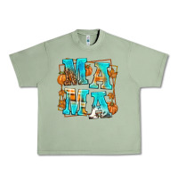 Oil Green Fall Mama Urban Heavy Tee - texasbilliewilder