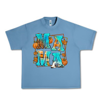 Pebble Blue Fall Mama Urban Heavy Tee - texasbilliewilder