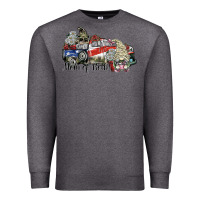 Charcoal Heather mom of both Premium Sweatshirt - SublimationCraftShop