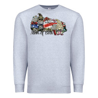 Heather Grey mom of both Premium Sweatshirt - SublimationCraftShop