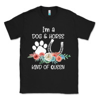 Black Im A Dog And Horse Kind Of Queen Classic Tee - Bettercallsaul