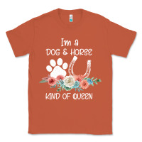 Copper Im A Dog And Horse Kind Of Queen Classic Tee - Bettercallsaul
