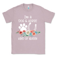 Lilac Im A Dog And Horse Kind Of Queen Classic Tee - Bettercallsaul