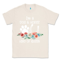 Natural Im A Dog And Horse Kind Of Queen Classic Tee - Bettercallsaul