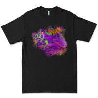 Black halloween spider web for patches Premium Tee - BundleAndBundleShop