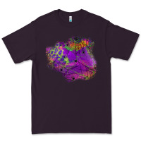 Plum halloween spider web for patches Premium Tee - BundleAndBundleShop