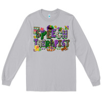 Moon Dust speech therapist mardi gras cowgirl Long Sleeve Tee - CowGirlArtShop