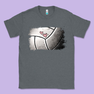 Volleyball Brushstroke Classic Tee Designed By Ranaportraitstore
