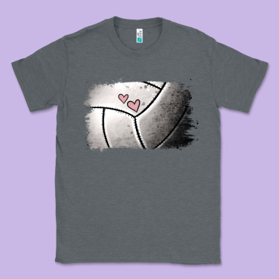 Volleyball Brushstroke Classic Tee Designed By Ranaportraitstore