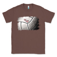 Chestnut volleyball brushstroke Classic Tee - RanaPortraitStore