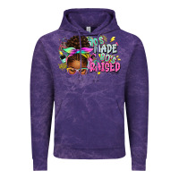 Cloud Purple 70's made 80's raised afro messy bun Vintage Hoodie - texasbilliewilder