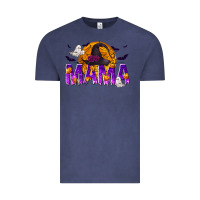Vintage Denim Halloween Mama Vintage Tee - texasbilliewilder