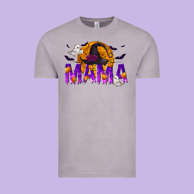 Halloween Mama Vintage Tee Designed By Texasbilliewilder