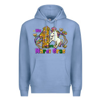 Colony Blue my first mardi gras unicorn Premium Hoodie - FaDigitalArtStudio