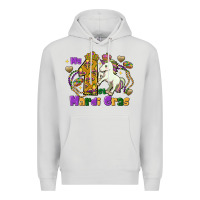Dove Grey my first mardi gras unicorn Premium Hoodie - FaDigitalArtStudio