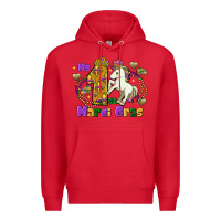 Red my first mardi gras unicorn Premium Hoodie - FaDigitalArtStudio