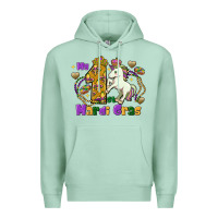 Seafoam my first mardi gras unicorn Premium Hoodie - FaDigitalArtStudio