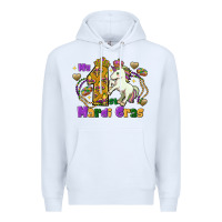 White my first mardi gras unicorn Premium Hoodie - FaDigitalArtStudio