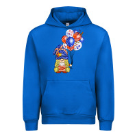 Cobalt patriotic gnome balloon Urban Hoodie - BarkalooDesign