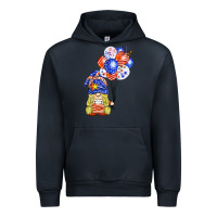 Navy patriotic gnome balloon Urban Hoodie - BarkalooDesign