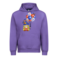 Tulip patriotic gnome balloon Urban Hoodie - BarkalooDesign