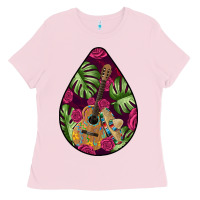 Bubblegum Pink Hispanic Heritage Ladies Tee - BundleAndBundleShop