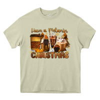 Mossy have a melanin christmas coffee cups Heavy Core Tee - MaliasSmallBusiness