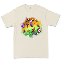 Bone halloween candy patches Premium Tee - BundleAndBundleShop