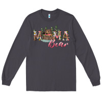 Smoke mama bear with daisy Long Sleeve Tee - RanaPortraitStore