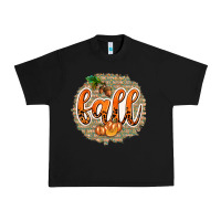Black Fall with Background Urban Heavy Tee - texasbilliewilder