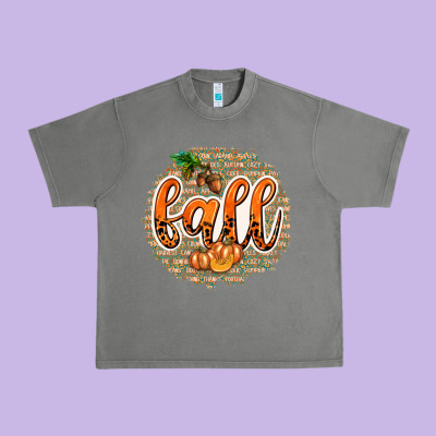 Fall With Background Urban Heavy Tee Designed By Texasbilliewilder