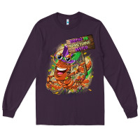Plum throw me something mister Long Sleeve Tee - CowGirlArtShop