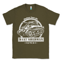 Army Green m4a1 sherman tank Classic Tee - tuanDangUi