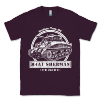 Plum m4a1 sherman tank Classic Tee - tuanDangUi