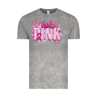Cloud Rock Think pink Vintage Tee - NancyCooperArtShop