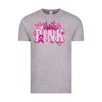 Vintage Zinc Think pink Vintage Tee - NancyCooperArtShop