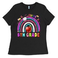 Black 5 th grade Ladies Tee - BundleAndBundleShop