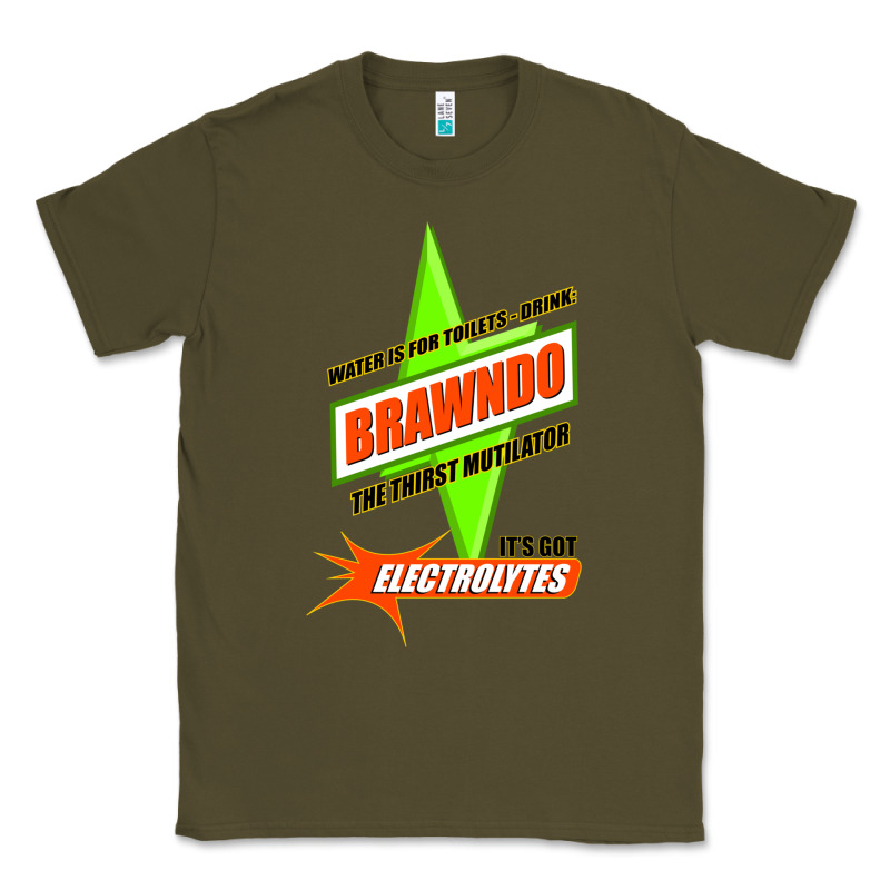 Water Is For Toilets   Drink Brawndo Classic Tee by tuanDangUi | Teevron