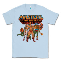 Dusty Blue he man white color Classic Tee - tuanDangUi