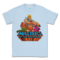 Dusty Blue he man white color 1 Classic Tee - tuanDangUi