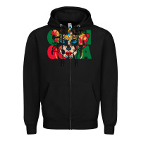 Black chingona sugar skull Zipper Hoodie - BundleAndBundleShop