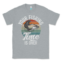 Heather Grey jet ski driver bear funny saying water sports jet ski t shirt Classic Tee - tuanDangUi