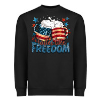Black Tastes like freedom Heavyweight Sweatshirt - FaDigitalArtStudio
