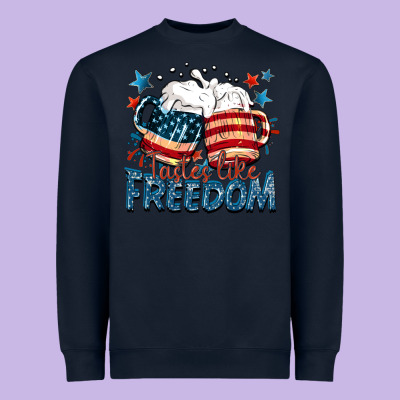 Tastes Like Freedom Heavyweight Sweatshirt Designed By Fadigitalartstudio