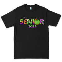 Black senior 2023 halloween Premium Tee - BundleAndBundleShop