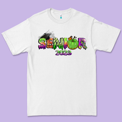 Senior 2023 Halloween Premium Tee Designed By Bundleandbundleshop